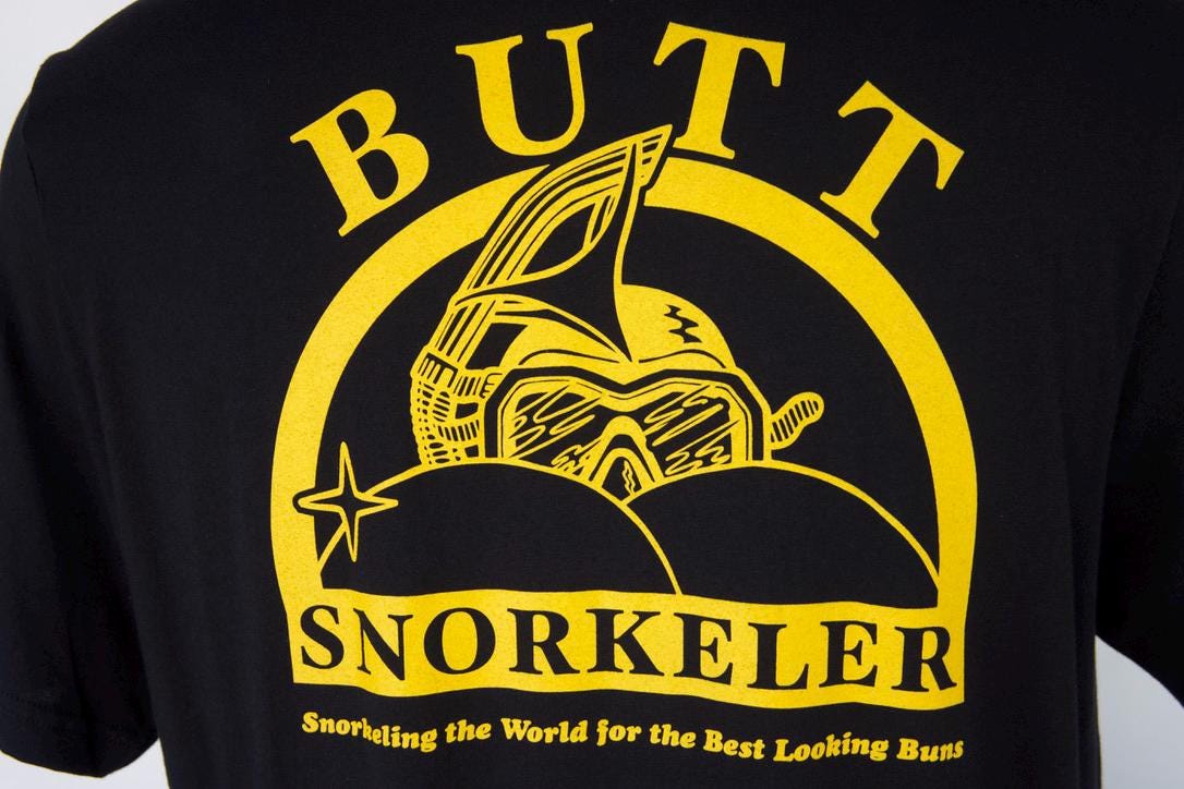 Captains Tee by Buttsnorkeler.