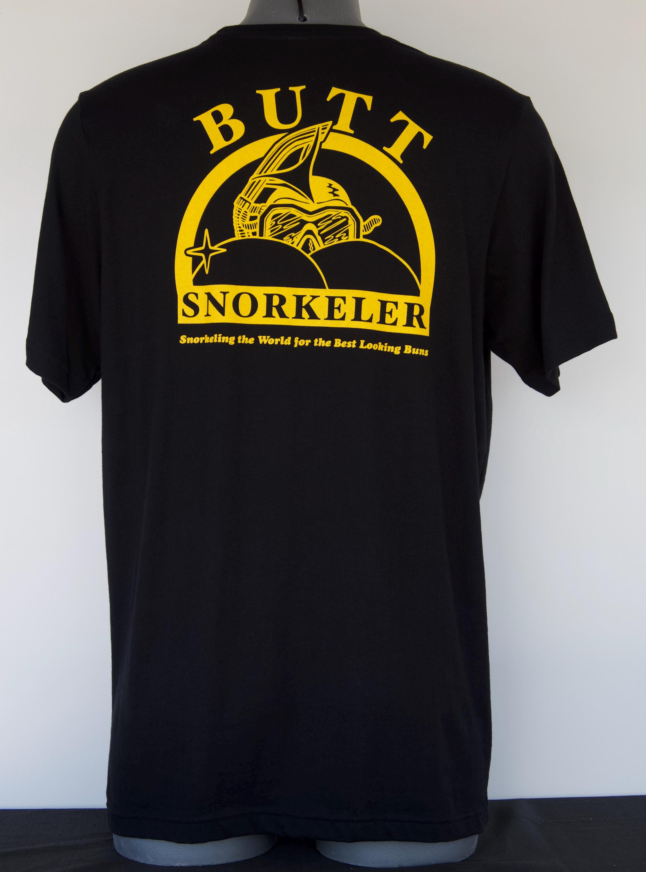 Captains Tee from ButtSnorkeler. view 2