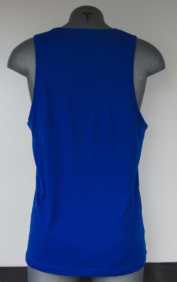 Girl Next Door Tank (Blue) - By Buttsnorkeler. view 5
