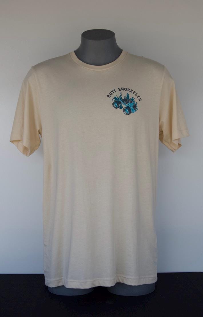 Indiana Bones Tee (Cream) from Buttsnorkeler. view 3