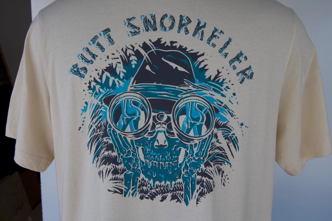 Indiana Bones Tee (Cream) from Buttsnorkeler. view 4