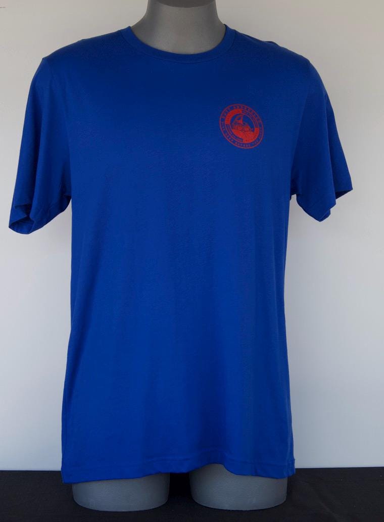 Royal Blue - Dive Deep Logo from Buttsnorkeler. view 4