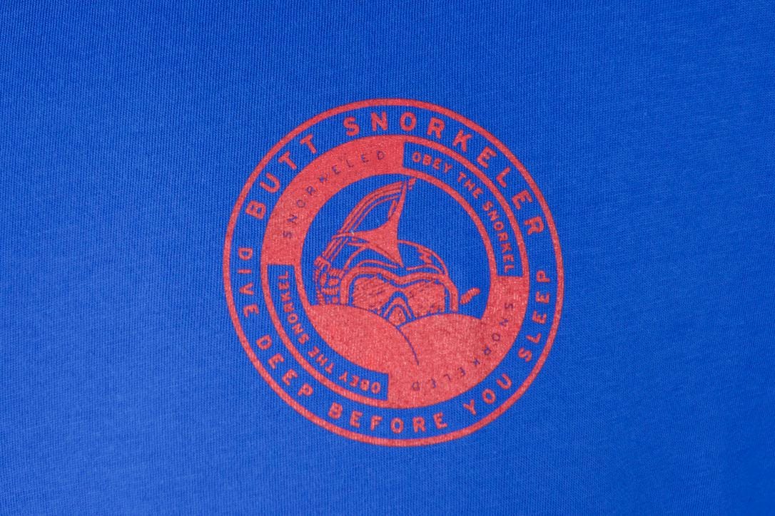 Royal Blue - Dive Deep Logo from Buttsnorkeler. view 7