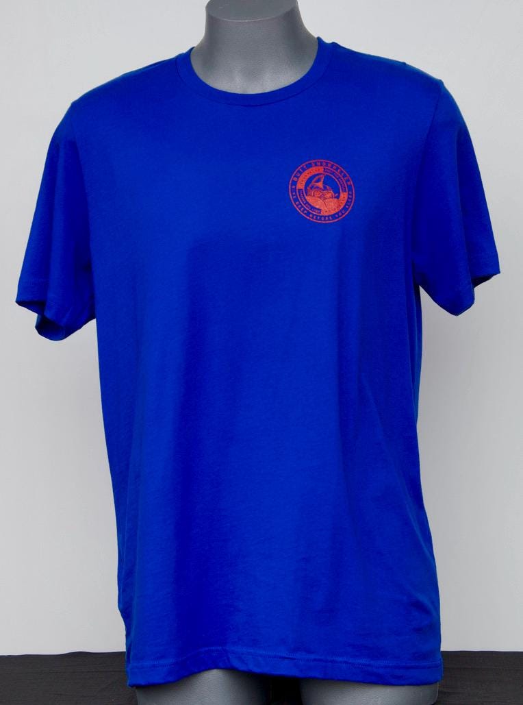 Royal Blue - Dive Deep Logo from Buttsnorkeler. view 8