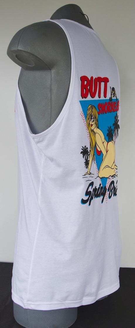 Spring Break Tank - By Buttsnorkeler.